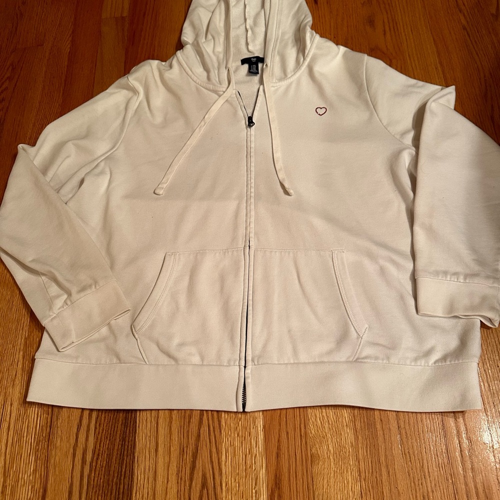 Women’s vintage Gap full zip hoodie XXL